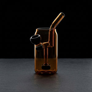 Editorial product photography on charcoal slate