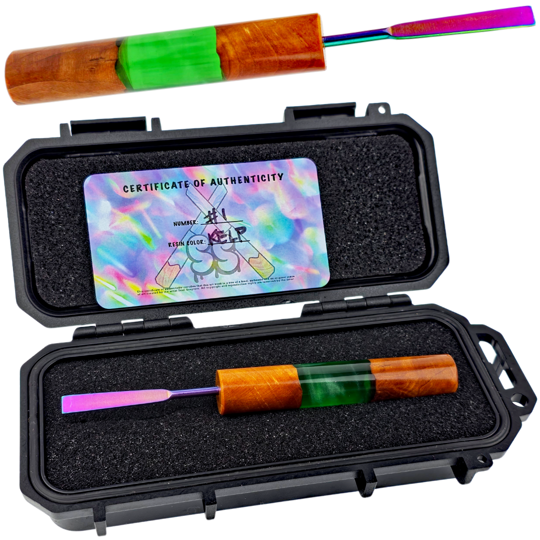 ROUND SESH SCEPTOR DAB TOOL V2 – KELP