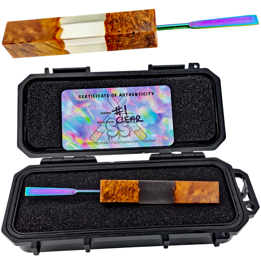 SQUARE SESH SCEPTOR DAB TOOL V2 – CLEAR