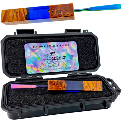 SQUARE SESH SCEPTOR DAB TOOL V2 – COBALT