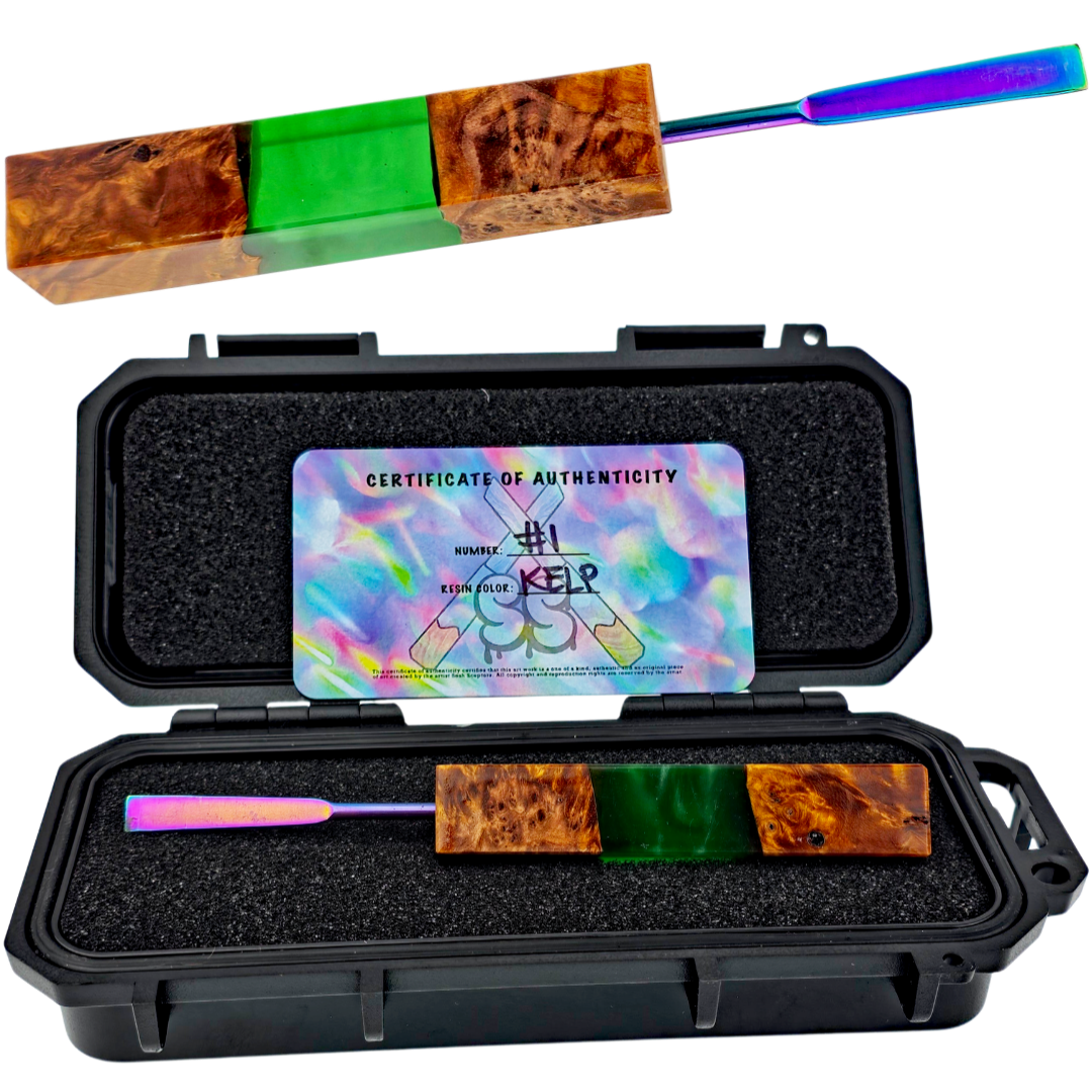 SQUARE SESH SCEPTOR DAB TOOL V2 – KELP