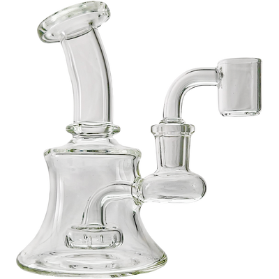 5″ CLEAR CLASSIC SHOWERHEAD RIG