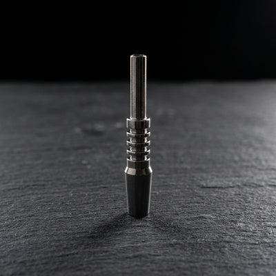 Editorial product photography on charcoal slate
