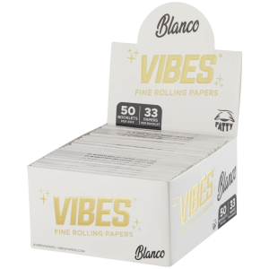 VIBES BLANCO BOOKLETS FATTY 33 – 50 DISPLAY BOX by VIBES