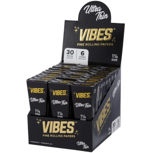 VIBES ULTRA THIN CONES BOX – 1.25″ by VIBES
