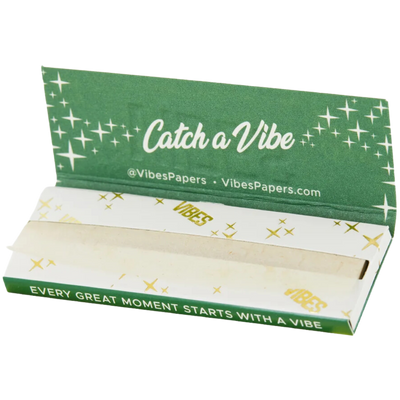 VIBES ORGANIC HEMP PAPERS BOX – 1.25″ by VIBES