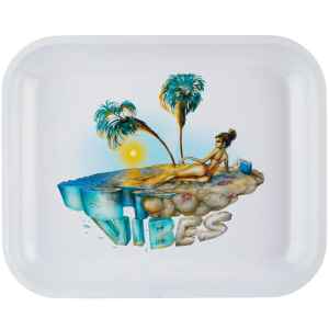 VIBES PRIVATE ISLAND ROLLING TRAY – LARGE by VIBES