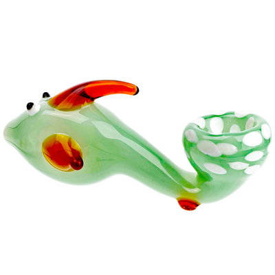 3.5" Colored Fish Mini Hand Pipe