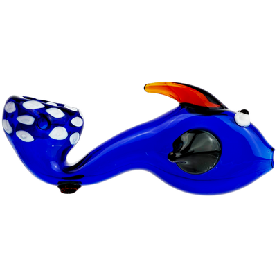 3.5" Colored Fish Mini Hand Pipe