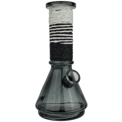6" Hemp Rope Soda Lime Glass w/ Carb Bongs - 6 Pack Display - photo 4