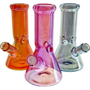 8″ IRIDESCENT 7MM THICK BEAKER
