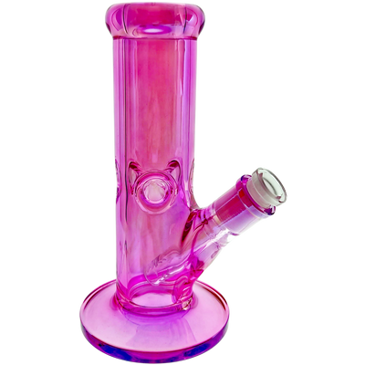 8" Iridescent 7mm Thick Straight - scale reference