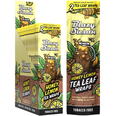 BLAZY SUSAN WRAPS – HONEY LEMON TEA LEAF WRAPS