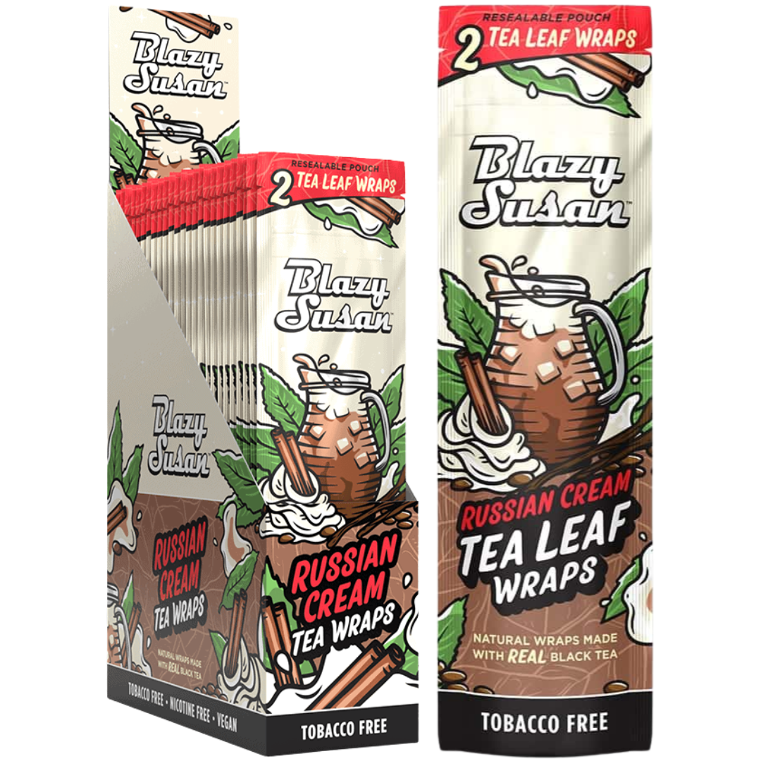 BLAZY SUSAN WRAPS – RUSSIAN CREAM TEA LEAF
