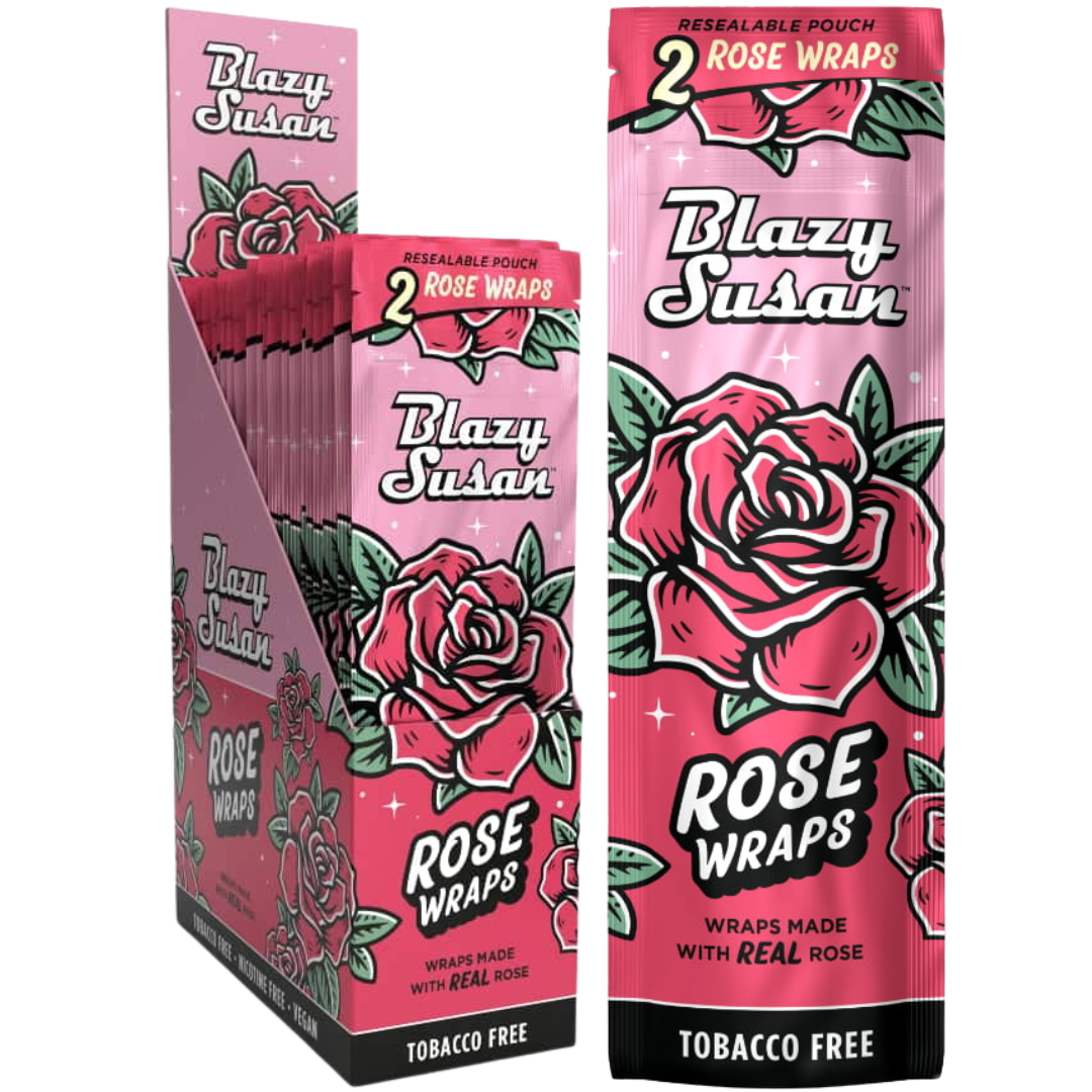 BLAZY SUSAN WRAPS – ROSE WRAP, NATURAL/UNFLAVORED