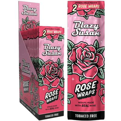 BLAZY SUSAN WRAPS – ROSE WRAP, NATURAL/UNFLAVORED