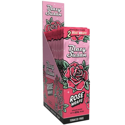 Blazy Susan Wraps – Rose Wrap, Natural/Unflavored
