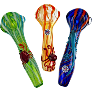 5″ WEST COAST GLASS CRITTER PIPE – MADE IN USA