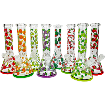 10″ FRUIT DECAL BEAKER