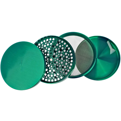 4" Large Zinc Grinder - scale reference