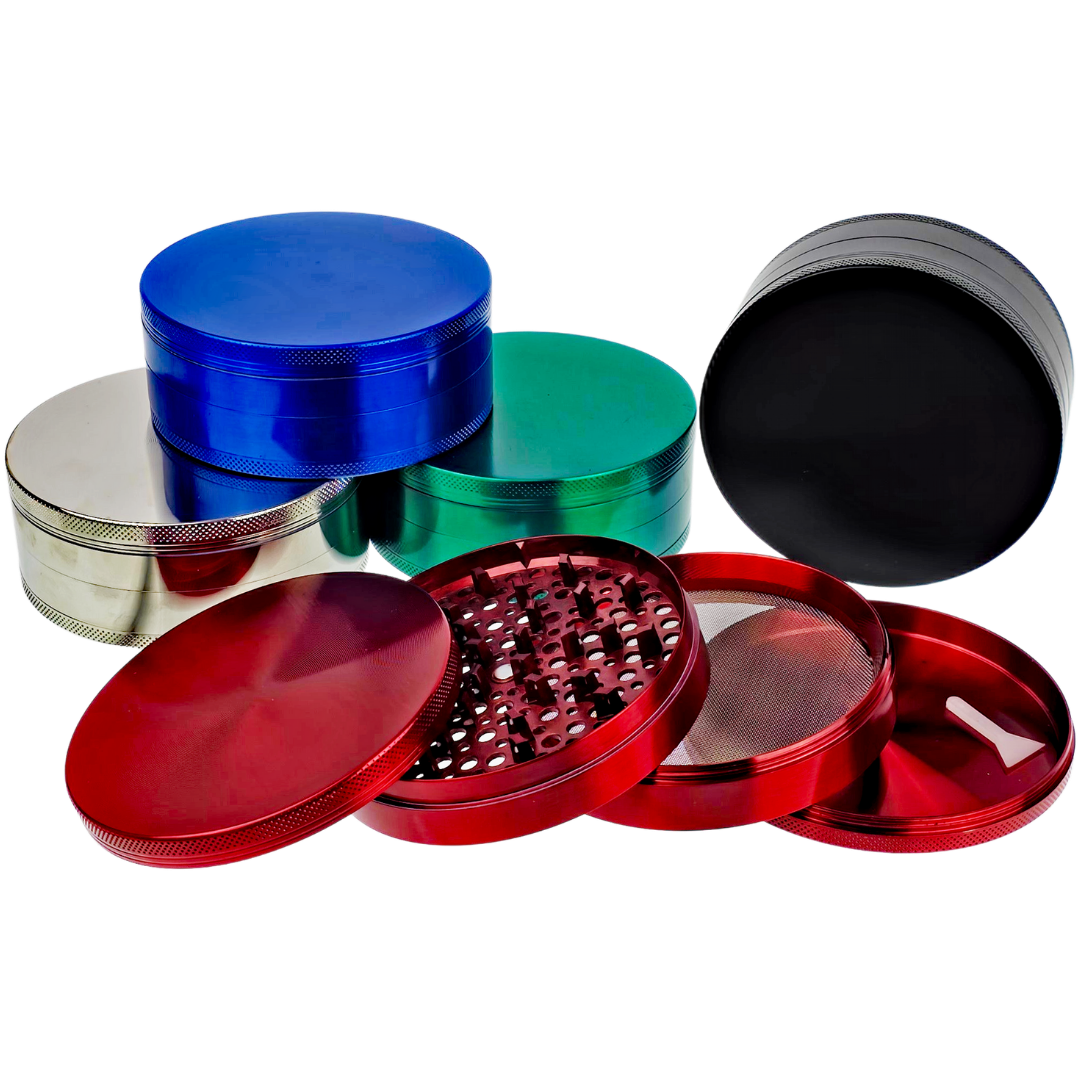 4" Large Zinc Grinder - product photo