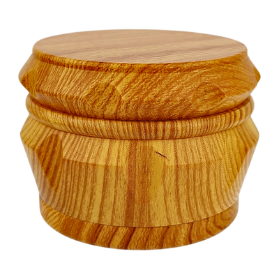 2.5″ NOTCHED WOOD GRAIN ZINC GRINDER