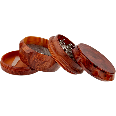 2.5″ NOTCHED WOOD GRAIN ZINC GRINDER