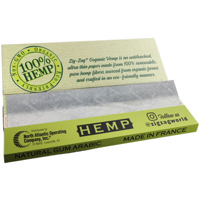 Zig Zag 1 ¼ Organic Hemp Papers