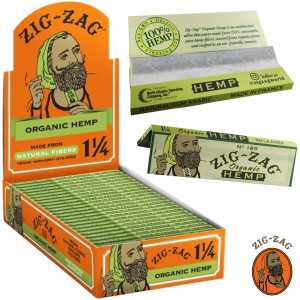 ZIG ZAG 1 1/4 ORGANIC HEMP PAPERS