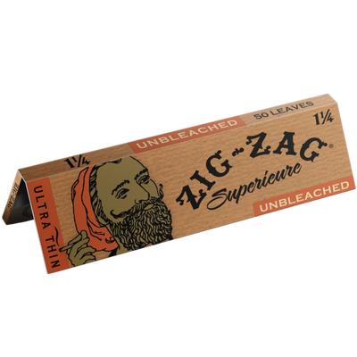 Zig Zag 1 ¼ Unbleached Papers Carton