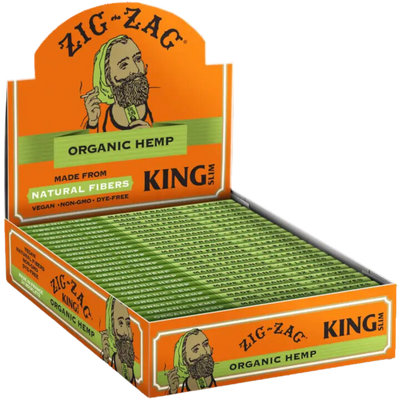 ZIG ZAG KING SLIM ORGANIC HEMP PAPERS