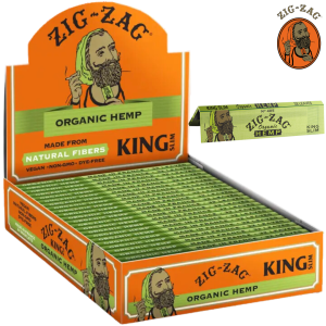ZIG ZAG KING SLIM ORGANIC HEMP PAPERS