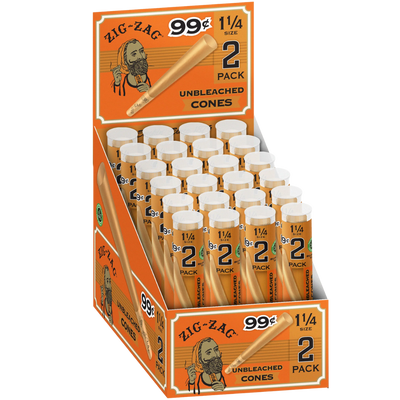 Zig Zag Paper Cones 1 ¼ – 2pk