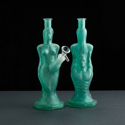 11" Artistic couple water pipe