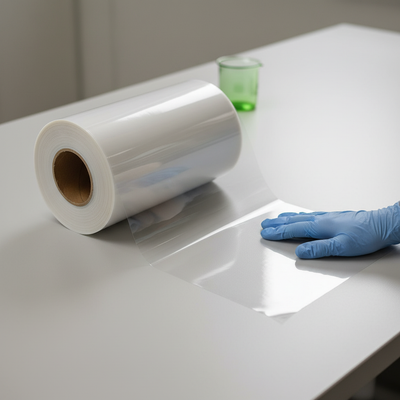 Oil Slick® Clear Roll BULK FEP FOR PURGING AND SLAB STORAGE 50'x16"