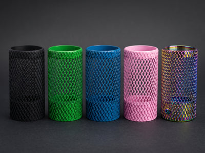 aLeaf Torch Guard in Black, Green, Blue, Pink and Rainbow