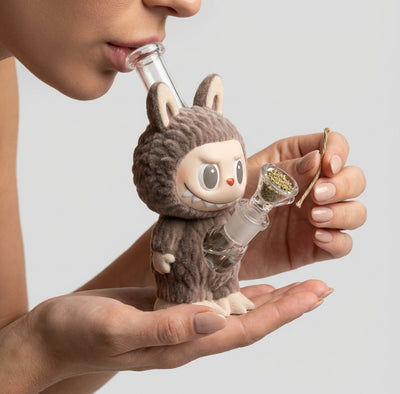 6.1" Small Size Forest Sprite Water Pipe(flannel Surface) | PVC