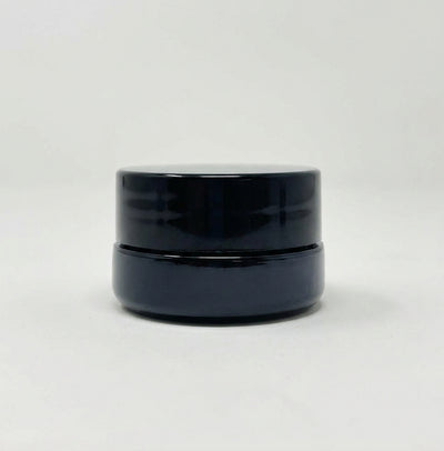 5ml UV Resistant Heavy Bottom Jar with Child Resistant Black Lids