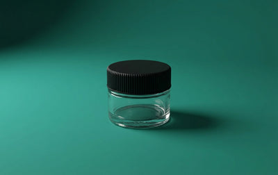 5ml Screw Top Jar with Black Lids