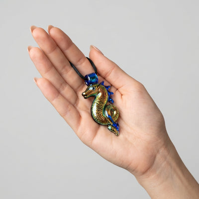 2″ Peaselburg Dichro Dragon Pendant