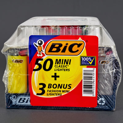 Bic Mini Lighter w/ 3 Free Mini Fashion Lighters