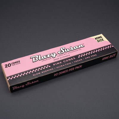 Blazy Susan Pink Cones - King Size 20Ct