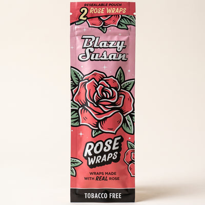 Blazy Susan Wraps – Rose Wrap, Natural/Unflavored, light background