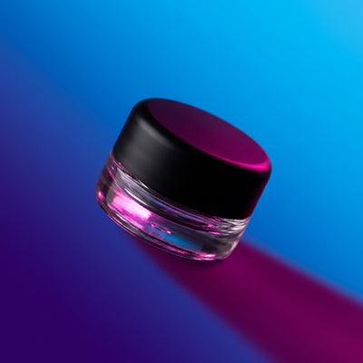 9ml Heavy Bottom Child Resistant Glass Jar with Lids