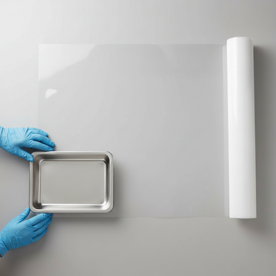 Oil Slick® Clear Roll BULK FEP FOR PURGING AND SLAB STORAGE 50'x16"