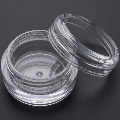 Clear Plastic Oil Containers - 100 Pack