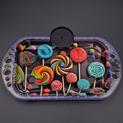 Cone LED Stand Up Rolling Tray Kit