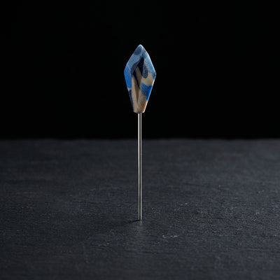 4″ Crystal Poker – Made in USA on dark slate surface - Oil Slick Pad