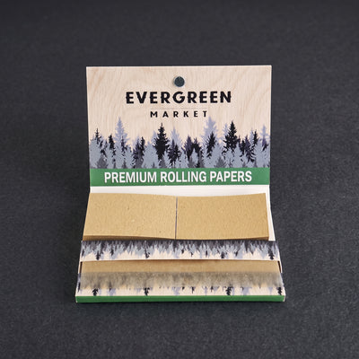 CUSTOM 1 ¼ Rolling Papers & Crutches w/ Magnet