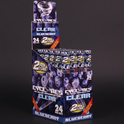 Cyclones 2pk Klear Blueberry 24bx